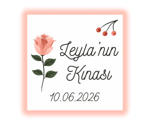 Söz, Nişan, Düğün Etiketleri ve Kişiye Özel Hediyelik Stickerlar